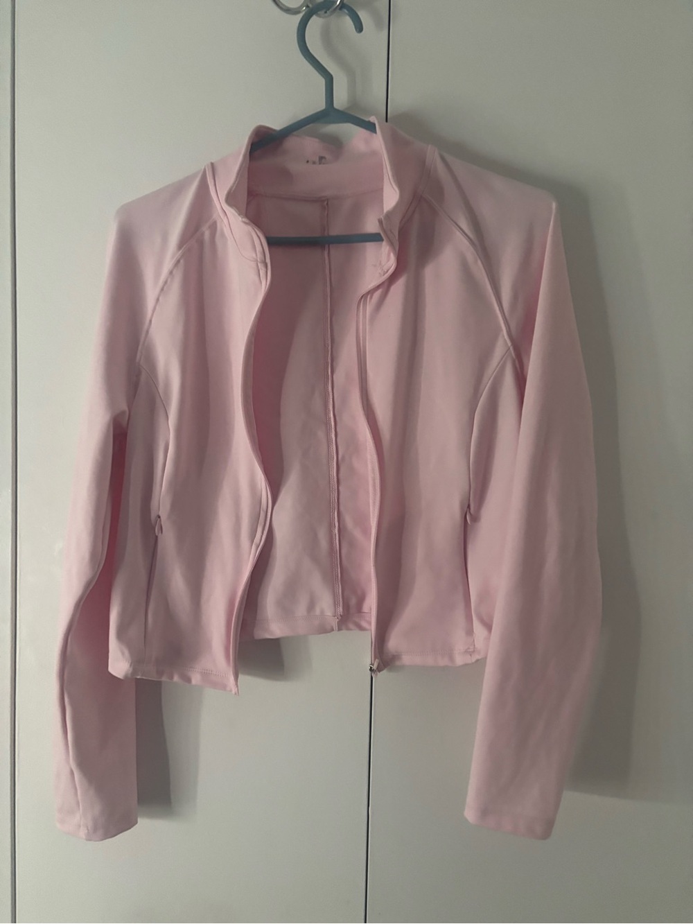 Pink Athletic Zip Up Jacket